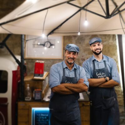 wedding in italy gelato